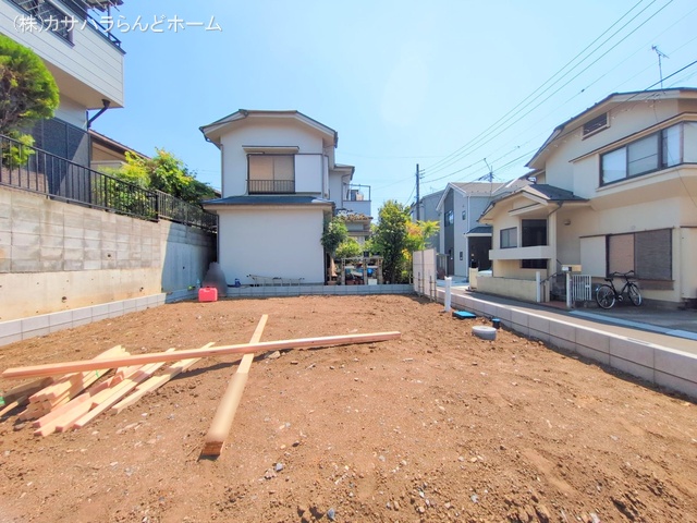埼玉県川越市むさし野の新築戸建て更地・土地写真 2025年7月23日撮影