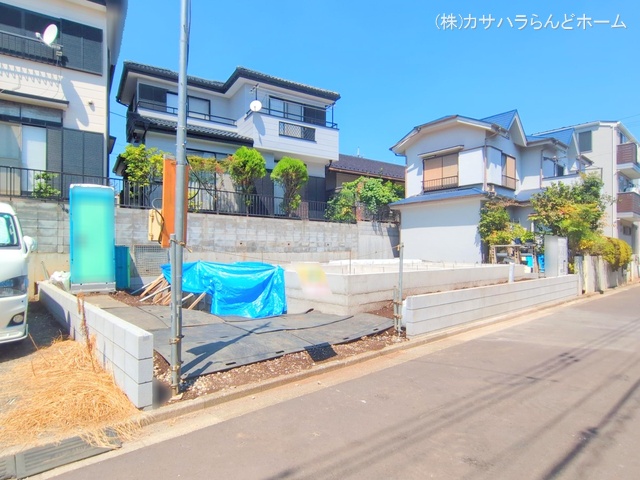 埼玉県川越市むさし野の新築戸建て基礎写真 2025年8月18日撮影