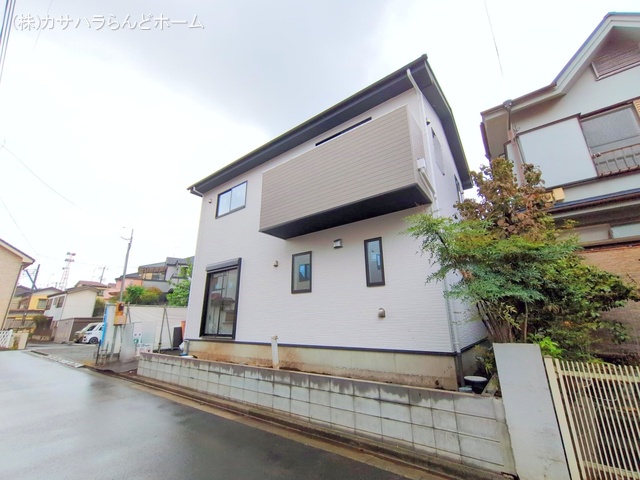 埼玉県川越市むさし野の新築戸建て外構写真 2025年9月30日撮影