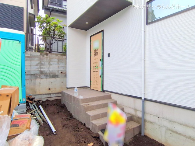埼玉県川越市むさし野の新築戸建て外構写真 2025年9月30日撮影