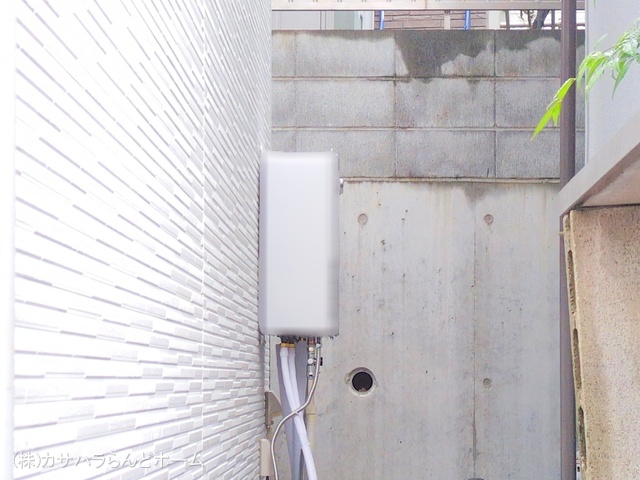 埼玉県川越市むさし野の新築戸建て外構写真 2025年9月30日撮影