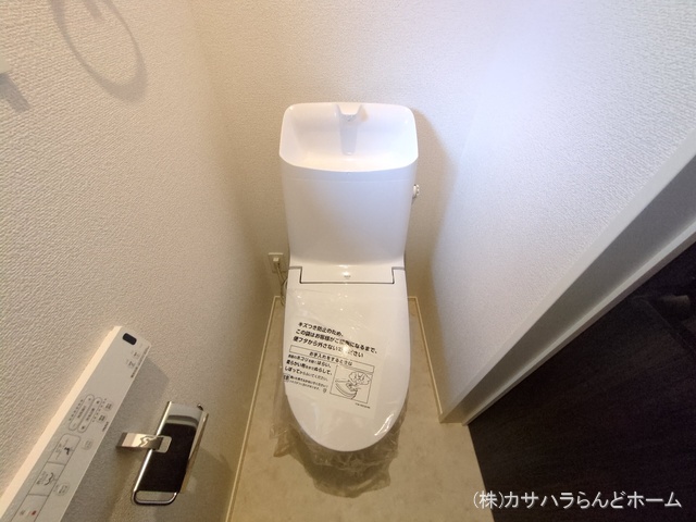 埼玉県川越市小仙波町2丁目の新築戸建てトイレ写真 2025年9月3日撮影