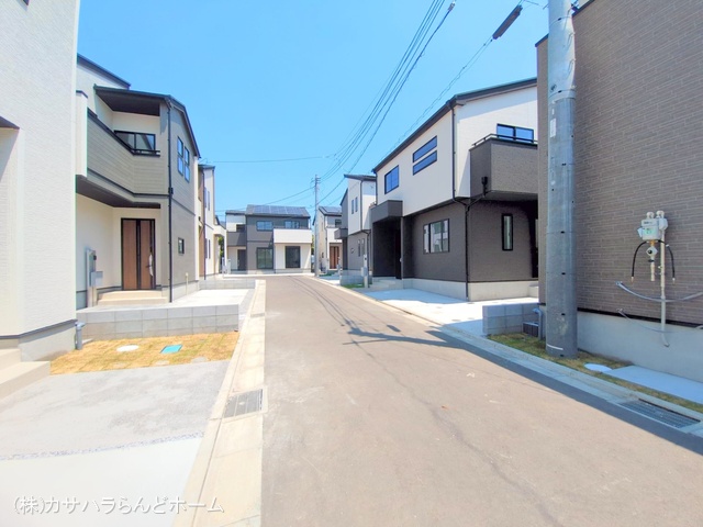 埼玉県川越市小仙波町2丁目の新築戸建て完成写真 2025年7月24日撮影