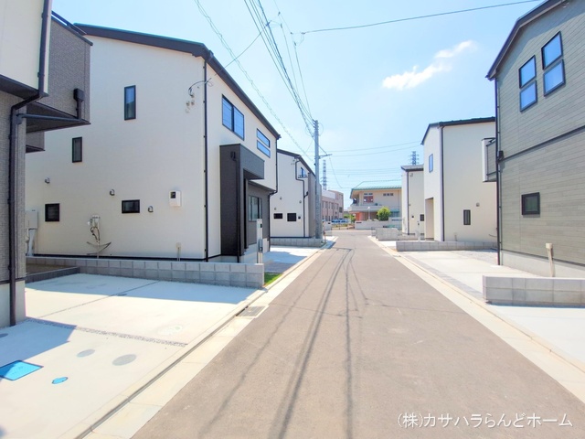 埼玉県川越市小仙波町2丁目の新築戸建て完成写真 2025年7月24日撮影
