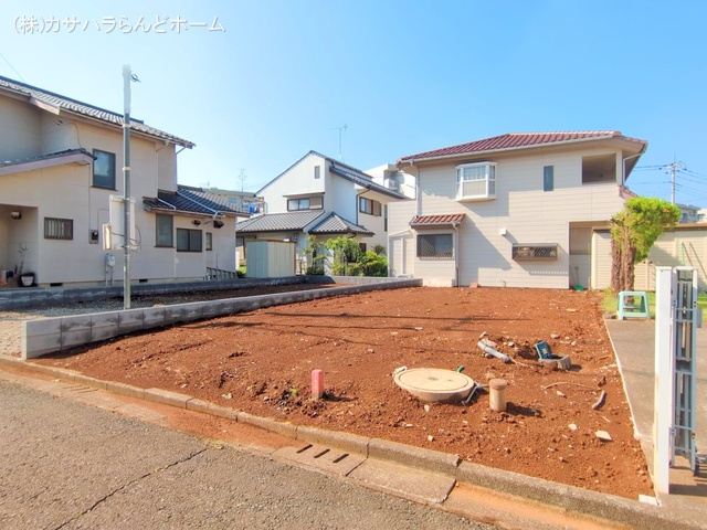 埼玉県鶴ヶ島市南町1丁目の新築戸建て更地・土地写真 2025年8月18日撮影