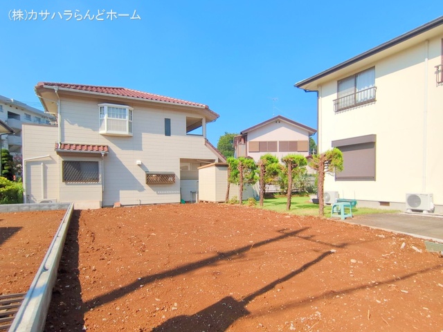 埼玉県鶴ヶ島市南町1丁目の新築戸建て更地・土地写真 2025年8月18日撮影
