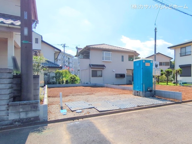 埼玉県鶴ヶ島市南町1丁目の新築戸建て更地・土地写真 2025年9月7日撮影