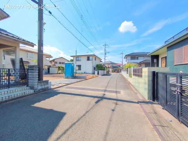 埼玉県鶴ヶ島市南町1丁目の新築戸建て更地・土地写真 2025年9月7日撮影