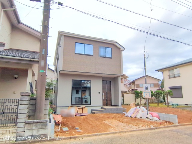 埼玉県鶴ヶ島市南町1丁目の新築戸建て外構写真 2025年11月17日撮影