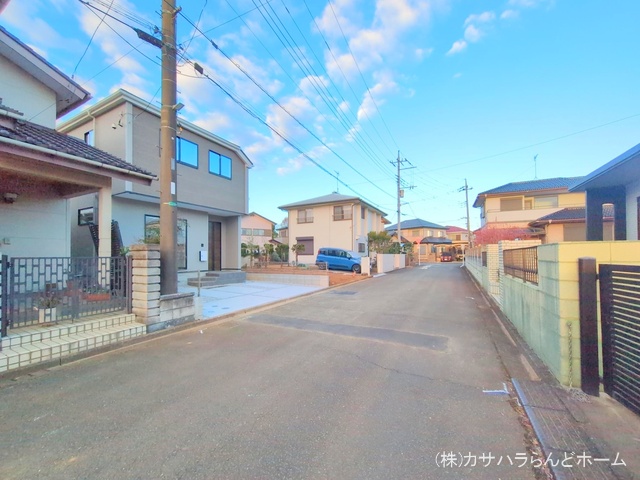 埼玉県鶴ヶ島市南町1丁目の新築戸建て完成写真 2025年12月15日撮影