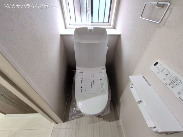 埼玉県川越市諏訪町の新築戸建てトイレ写真 2025年10月8日撮影