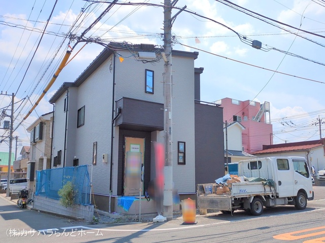 埼玉県川越市諏訪町の新築戸建て外構写真 2025年8月19日撮影