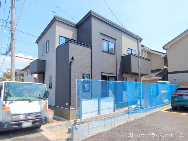 埼玉県川越市諏訪町の新築戸建て外構写真 2025年8月19日撮影