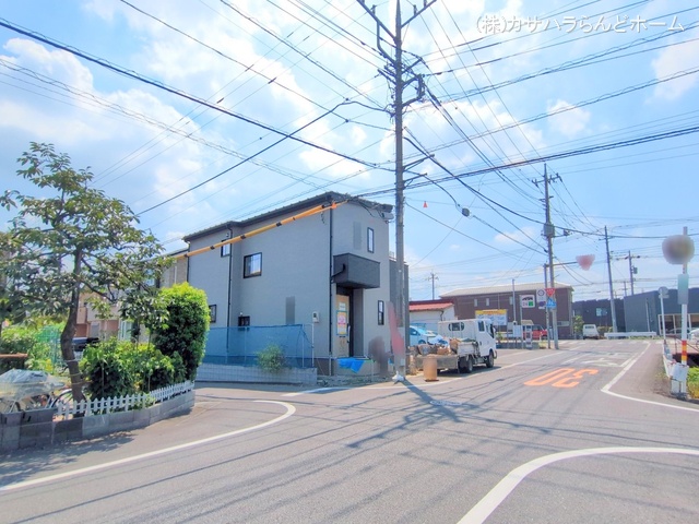 埼玉県川越市諏訪町の新築戸建て外構写真 2025年8月19日撮影