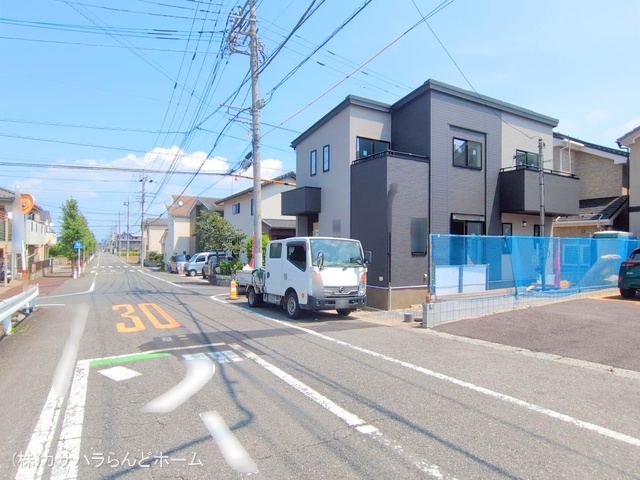 埼玉県川越市諏訪町の新築戸建て外構写真 2025年8月19日撮影