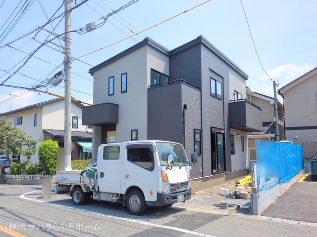 埼玉県川越市諏訪町の新築戸建て外構写真 2025年8月19日撮影