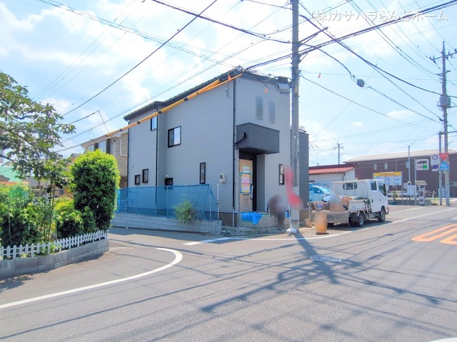 埼玉県川越市諏訪町の新築戸建て外構写真 2025年8月19日撮影