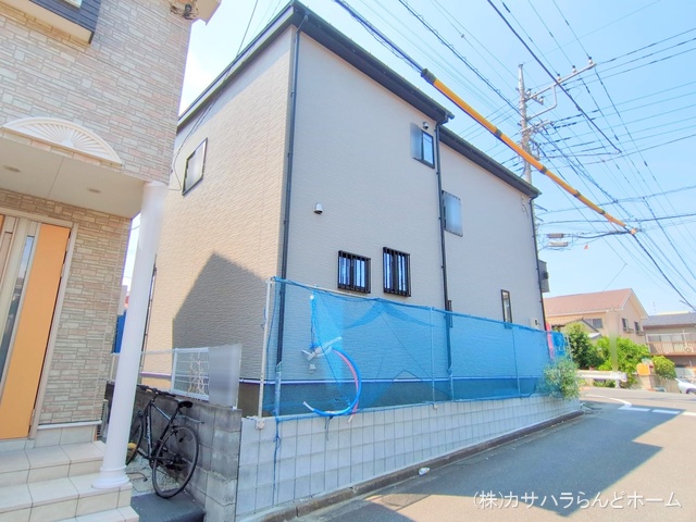 埼玉県川越市諏訪町の新築戸建て外構写真 2025年8月19日撮影