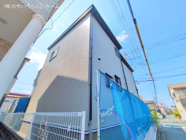 埼玉県川越市諏訪町の新築戸建て外構写真 2025年8月19日撮影