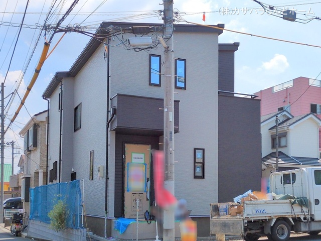 埼玉県川越市諏訪町の新築戸建て外構写真 2025年8月19日撮影