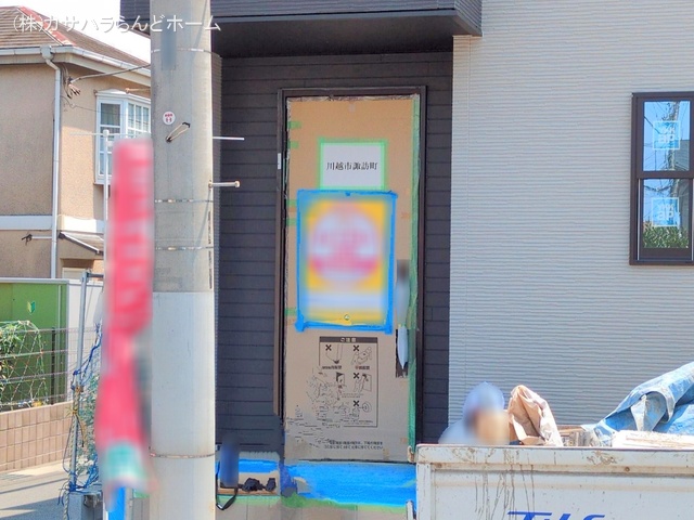 埼玉県川越市諏訪町の新築戸建て外構写真 2025年8月19日撮影