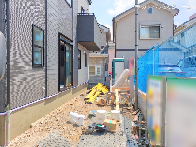 埼玉県川越市諏訪町の新築戸建て外構写真 2025年8月19日撮影
