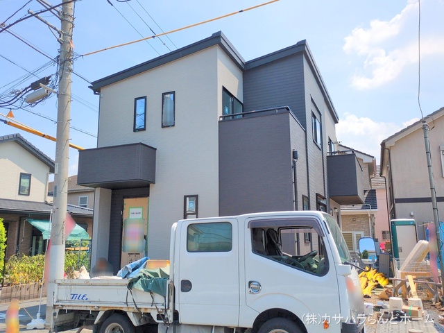 埼玉県川越市諏訪町の新築戸建て外構写真 2025年8月19日撮影