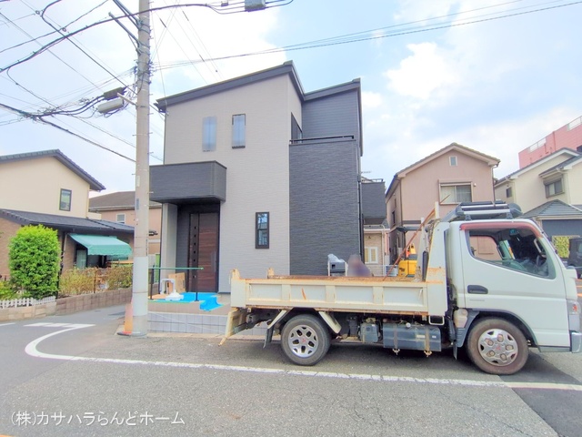 埼玉県川越市諏訪町の新築戸建て外構写真 2025年9月8日撮影