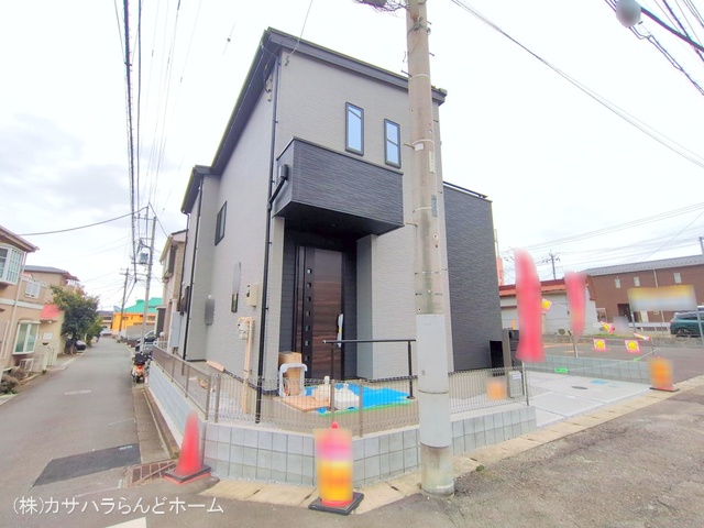 埼玉県川越市諏訪町の新築戸建て外構写真 2025年10月8日撮影