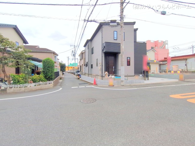 埼玉県川越市諏訪町の新築戸建て外構写真 2025年10月8日撮影