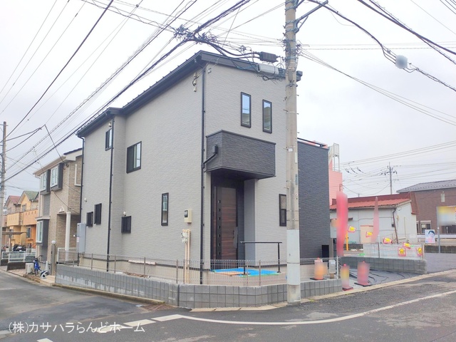 埼玉県川越市諏訪町の新築戸建て完成写真 2025年12月24日撮影