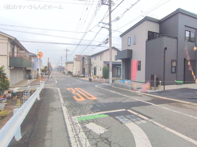 埼玉県川越市諏訪町の新築戸建て完成写真 2025年12月24日撮影