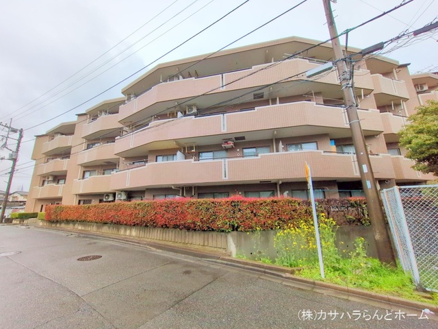 埼玉県川越市大字的場のマンション『コスモ川越霞ヶ関』外観写真 2025年4月1日撮影