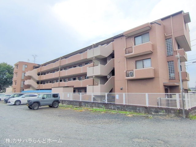 埼玉県川越市大字的場のマンション『コスモ川越霞ヶ関』外観写真 2025年7月15日撮影