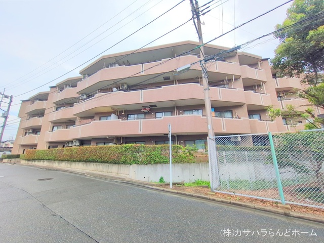 埼玉県川越市大字的場のマンション『コスモ川越霞ヶ関』外観写真 2025年7月15日撮影