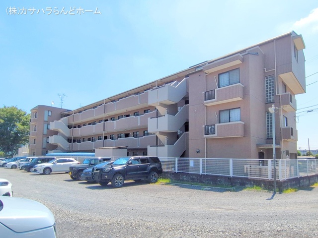 埼玉県川越市大字的場のマンション『コスモ川越霞ヶ関』外観写真 2025年8月18日撮影