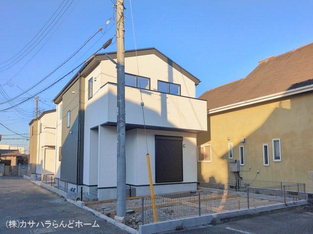 埼玉県川越市大字山田の新築戸建て外構写真 2026年1月12日撮影