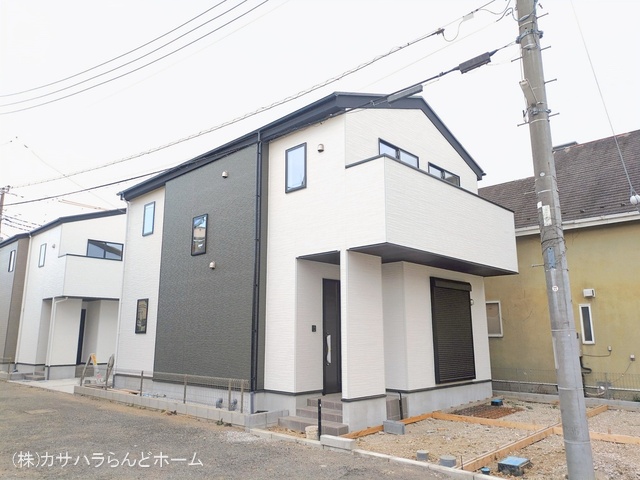 埼玉県川越市大字山田の新築戸建て外構写真 2026年2月16日撮影