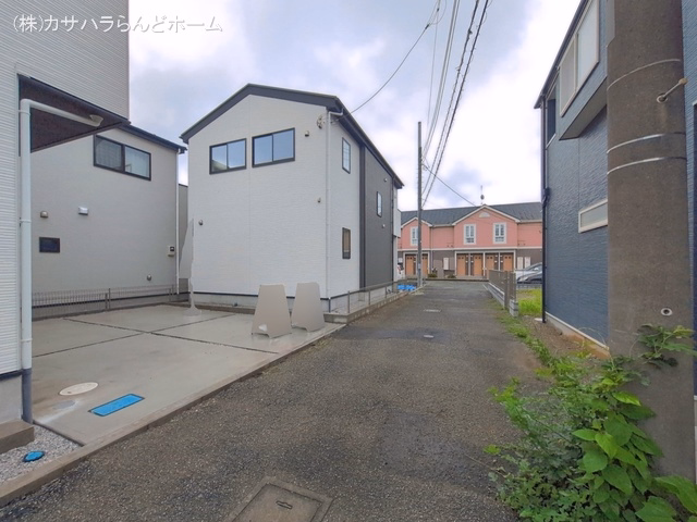 埼玉県川越市大字山田の新築戸建て外構写真 2026年6月28日撮影