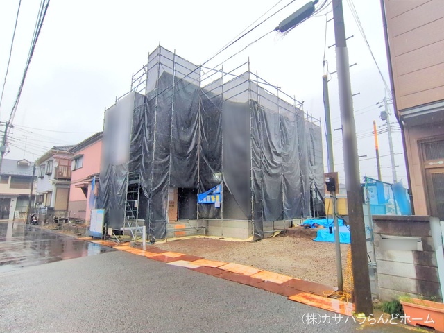 埼玉県川越市大字古市場の新築戸建てシート写真 2025年12月23日撮影