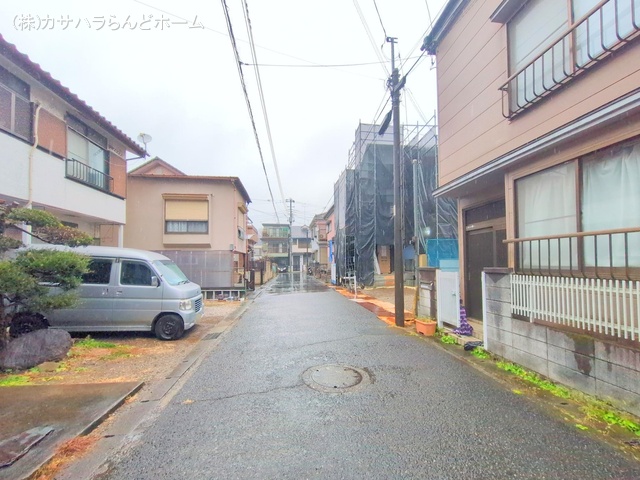 埼玉県川越市大字古市場の新築戸建てシート写真 2025年12月23日撮影