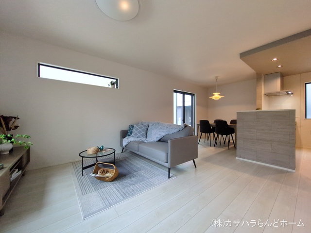 埼玉県川越市小仙波町2丁目の新築戸建てリビング写真 2025年10月8日撮影