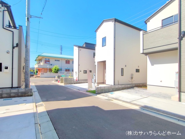 埼玉県川越市小仙波町2丁目の新築戸建て完成写真 2025年9月5日撮影