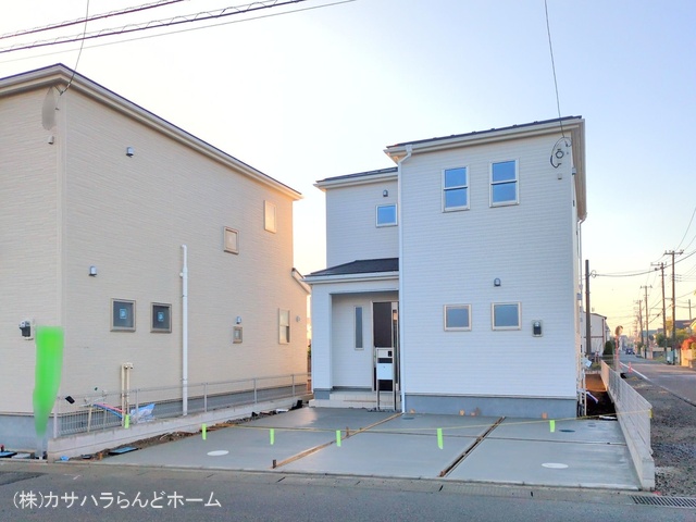 埼玉県比企郡川島町大字上伊草の新築戸建て外構写真 2025年11月25日撮影