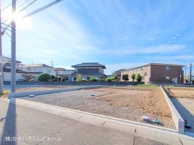 埼玉県比企郡川島町大字上伊草の新築戸建て更地・土地写真 2025年9月2日撮影