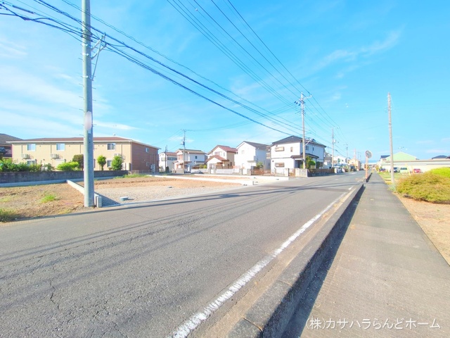 埼玉県比企郡川島町大字上伊草の新築戸建て更地・土地写真 2025年9月2日撮影