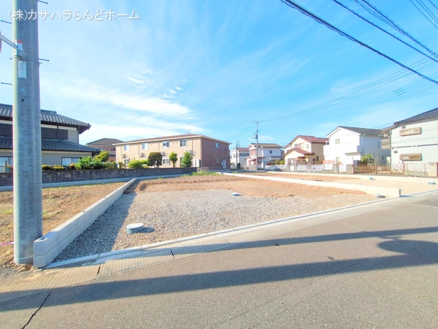 埼玉県比企郡川島町大字上伊草の新築戸建て更地・土地写真 2025年9月2日撮影