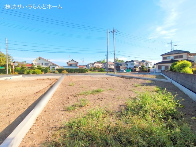 埼玉県比企郡川島町大字上伊草の新築戸建て更地・土地写真 2025年9月2日撮影