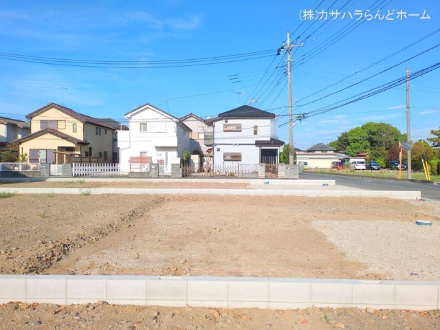 埼玉県比企郡川島町大字上伊草の新築戸建て更地・土地写真 2025年9月2日撮影