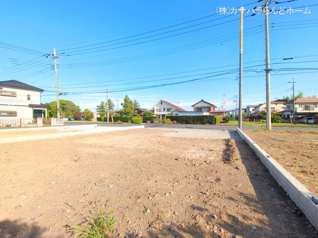埼玉県比企郡川島町大字上伊草の新築戸建て更地・土地写真 2025年9月2日撮影